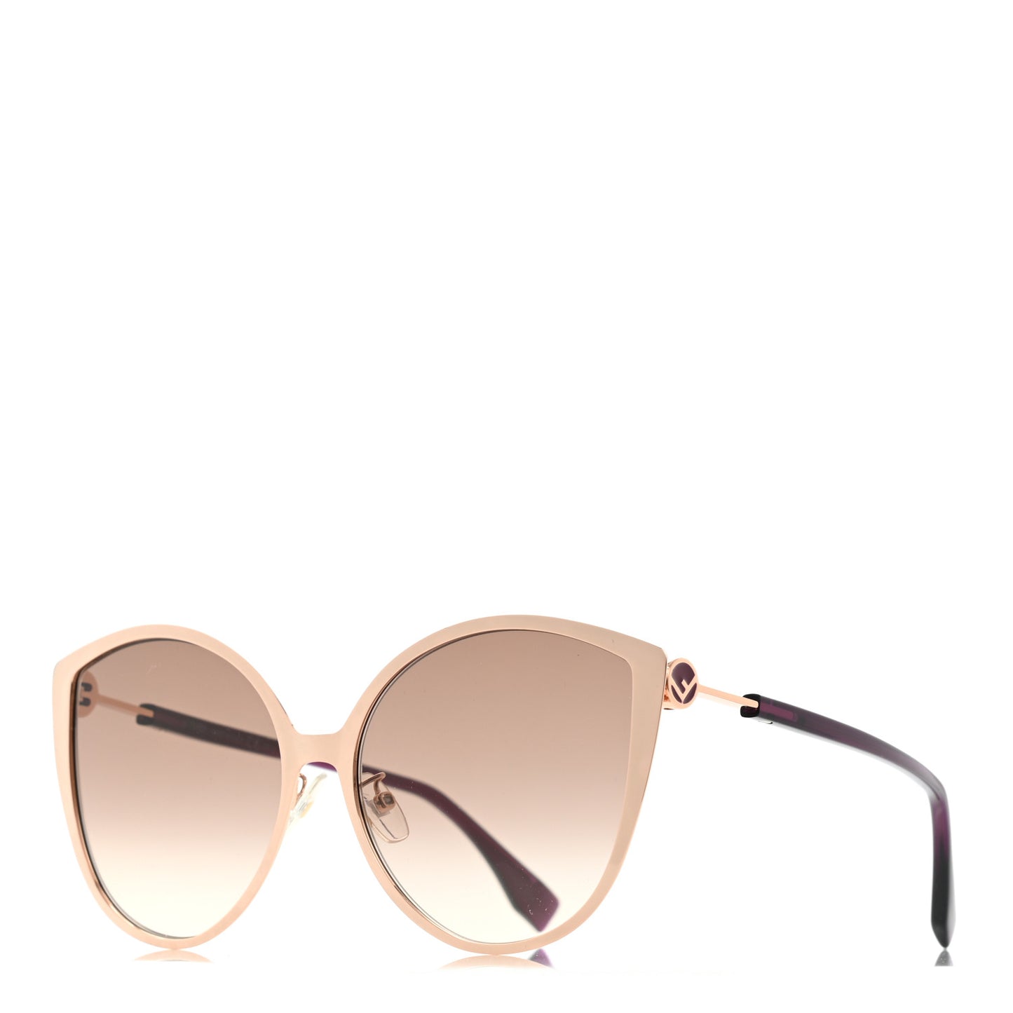 Cat Eye F is Fendi Sunglasses FF 0395/F/S Gold