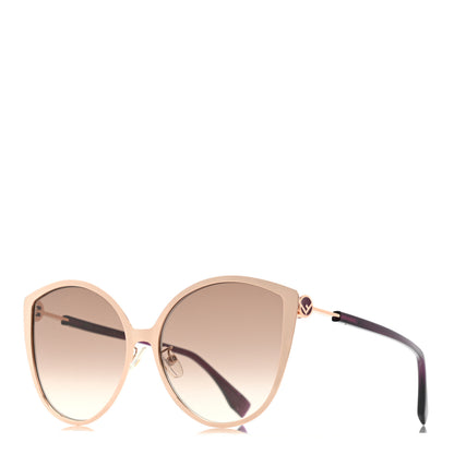 Fendi Cat Eye F is Fendi Sunglasses FF 0395/F/S Gold 1 of 7
