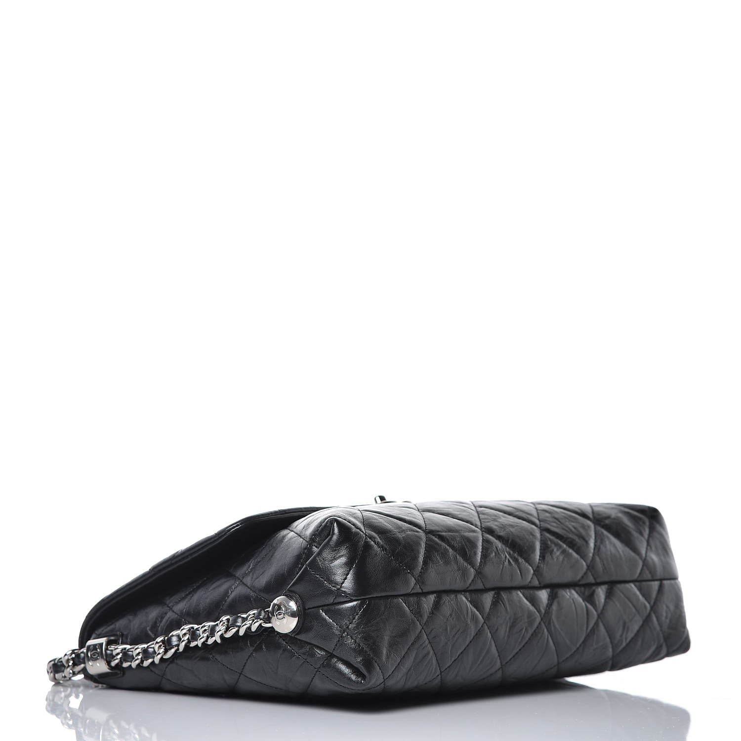 Chanel Crackled Aged Calfskin Big Bang Flap Black 4 of 8