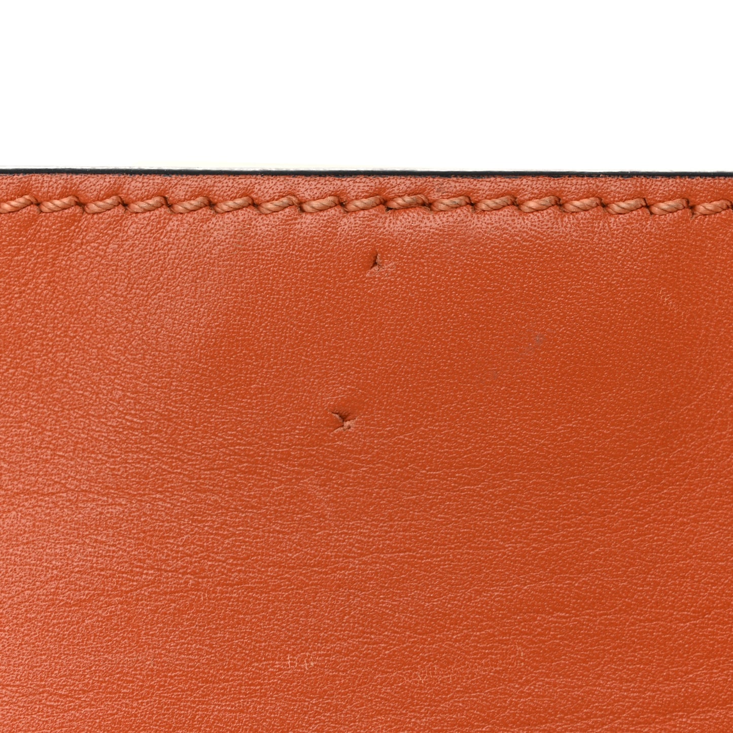 Vitello MIni Rockstud Double Handle Tote Orange