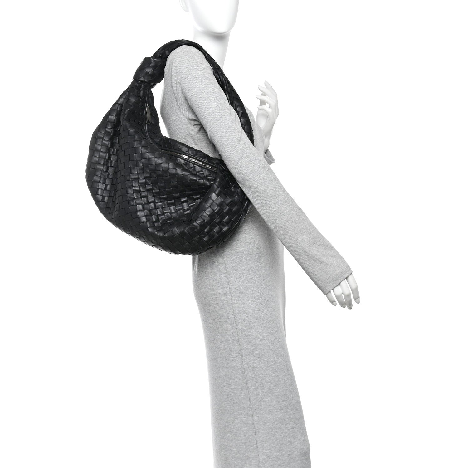 Bottega Veneta Nappa Intrecciato Medium Jodie Black 2 of 10