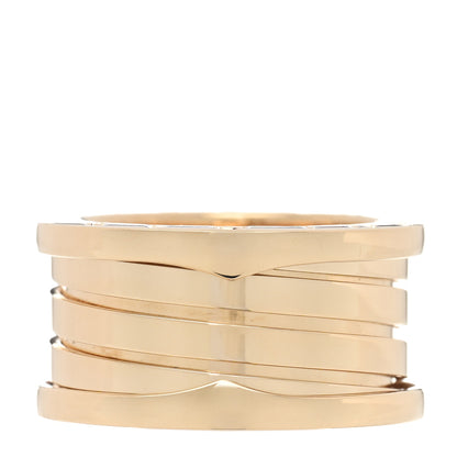 Bulgari 18K Yellow Gold B.Zero1 Four-Band Ring 53 6.5 1 of 6