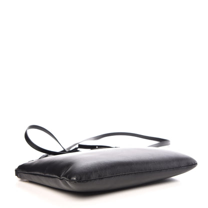 Saint Laurent Calfskin Teen Monogram Crossbody Bag Black 4 of 9