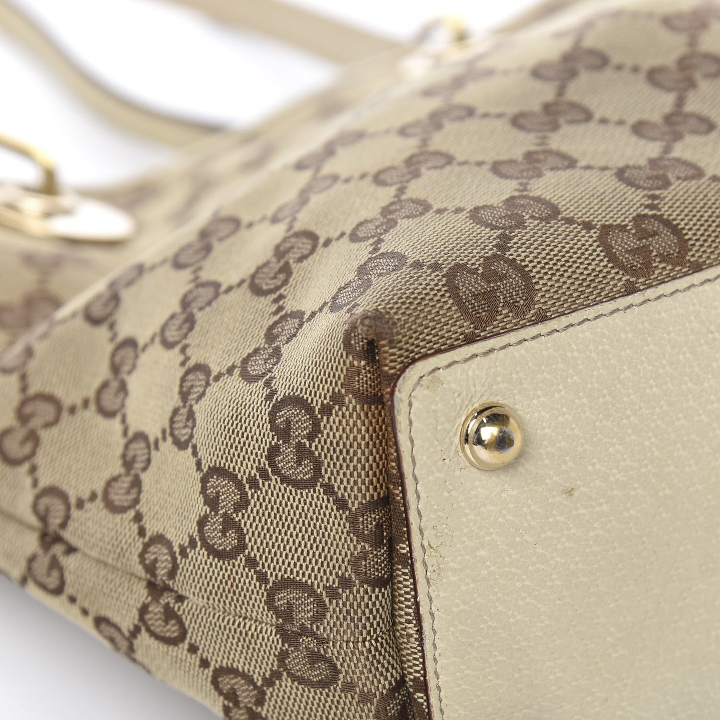 Monogram Small Eclipse Tote Off White