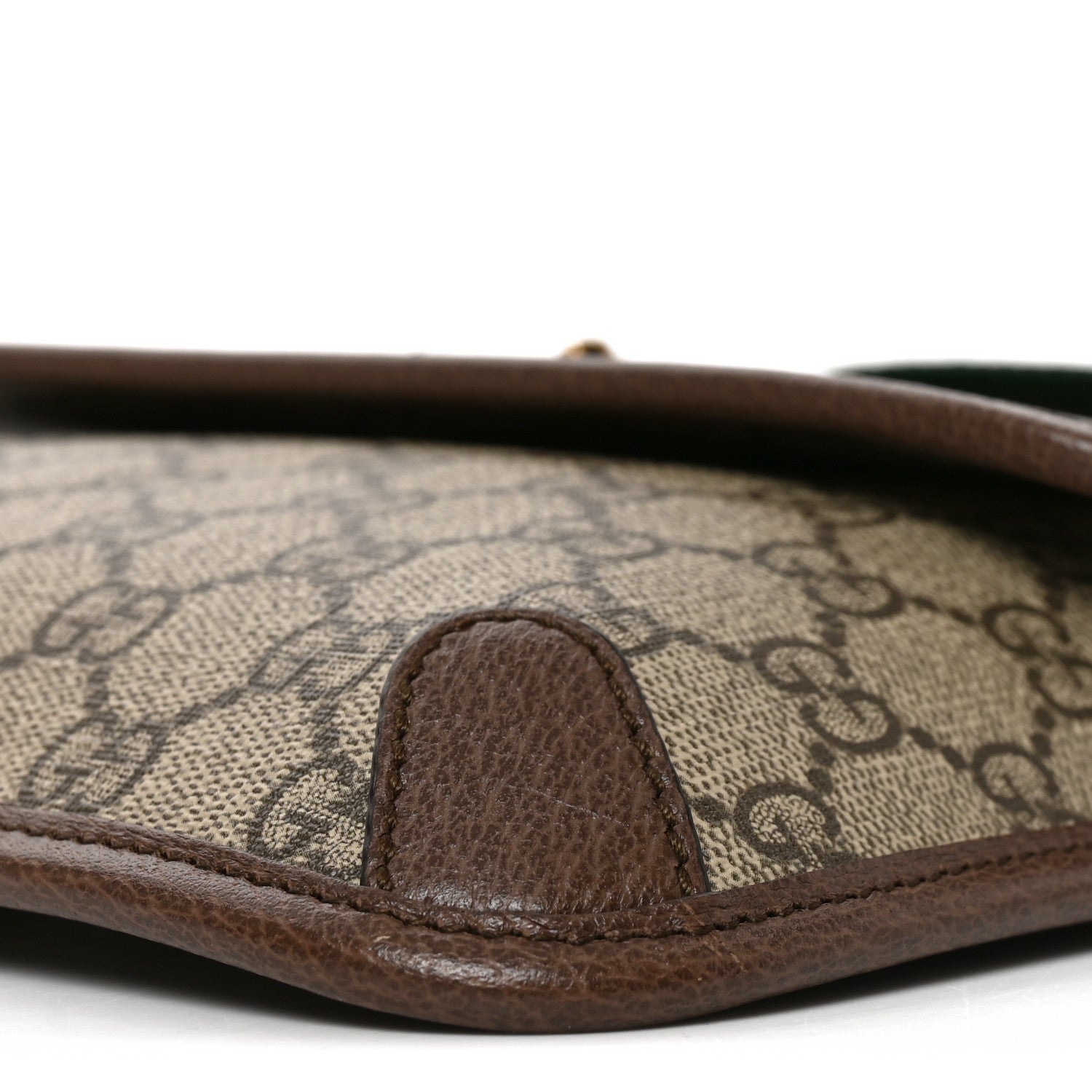 Gucci GG Supreme Monogram Neo Vintage Web Belt Bag Brown 10 of 10