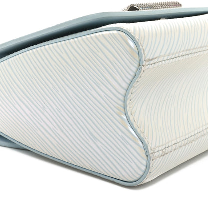 Louis Vuitton Epi Milky Way Twist Braided Chain Shoulder Bag Icy Blue 8 of 10