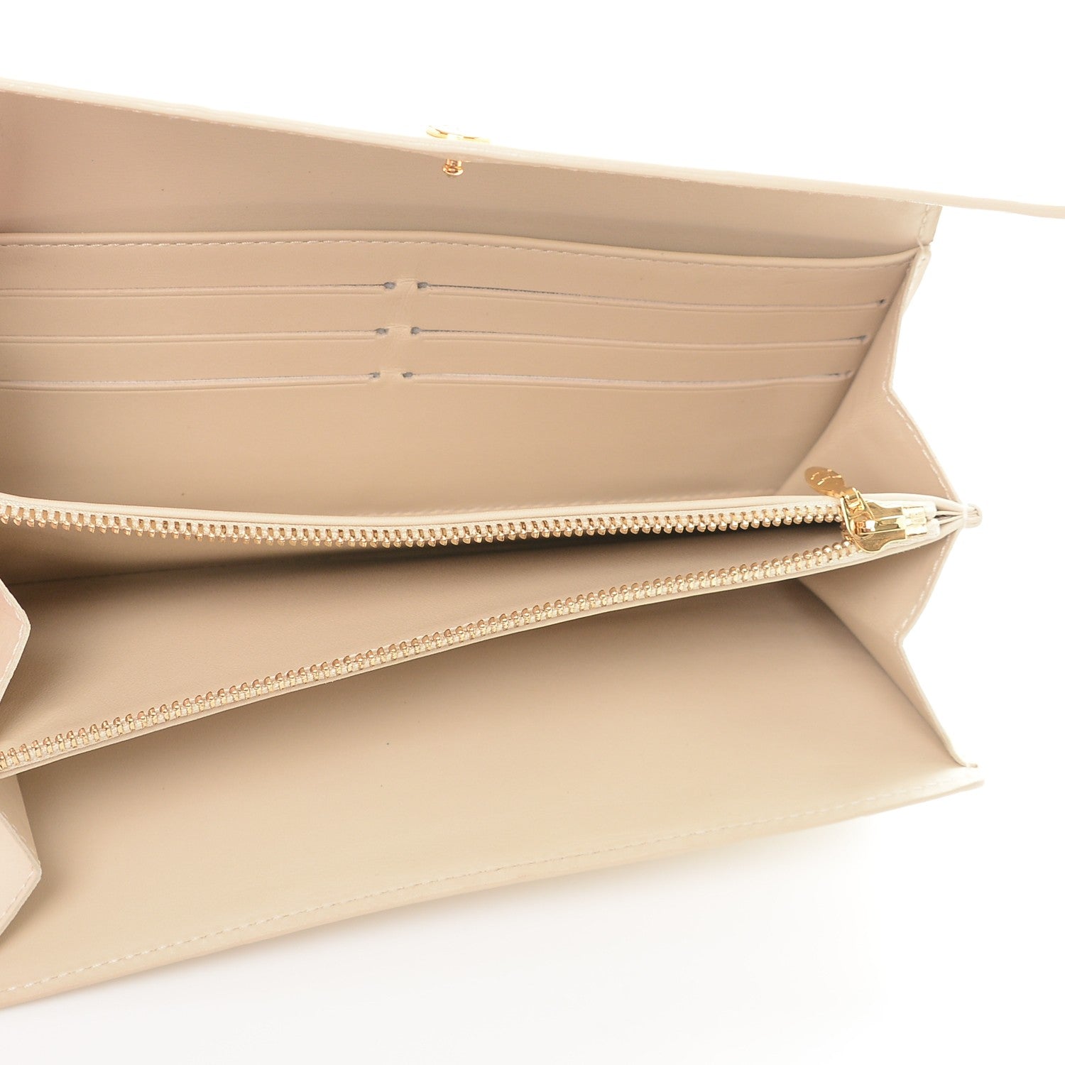 Louis Vuitton Vernis Sarah Wallet Blanc Corail 6 of 7