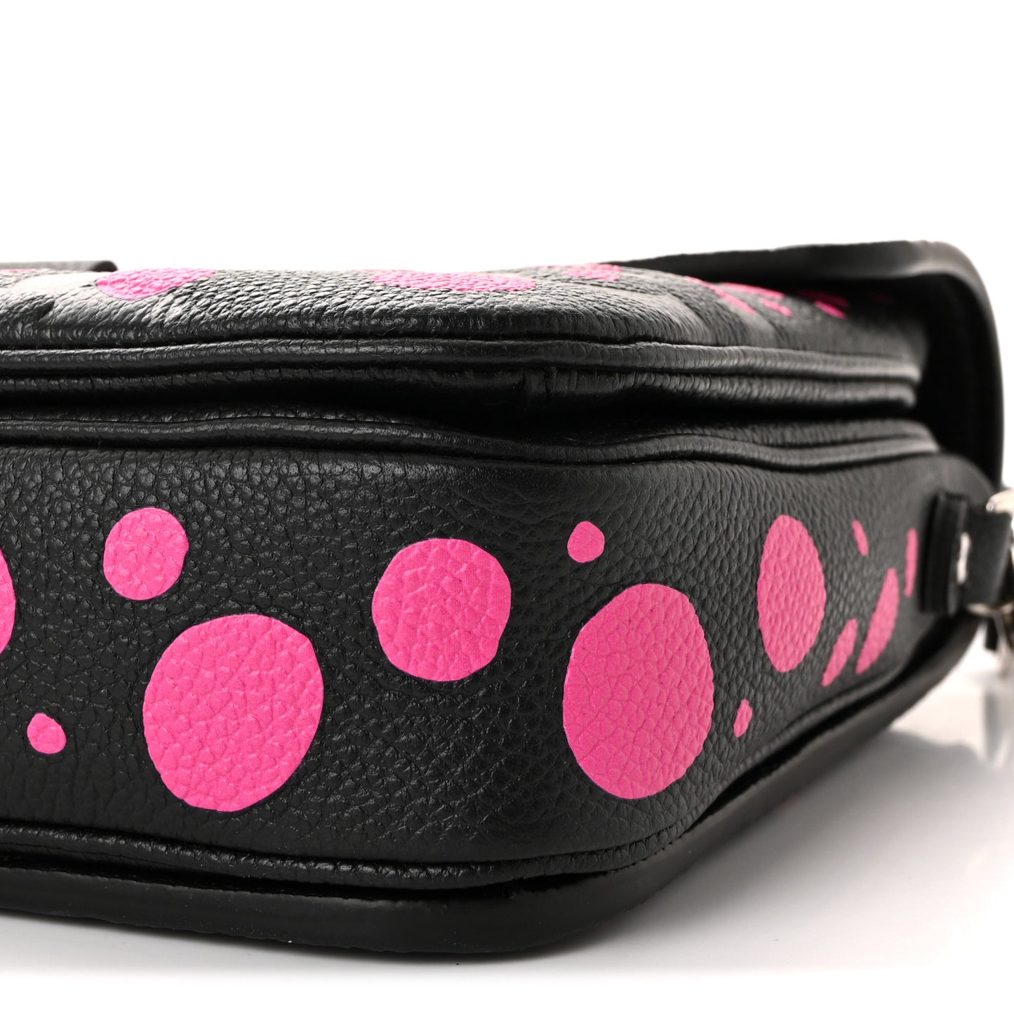 LV x YK Empreinte Monogram Giant Pochette Metis Black Fuchsia
