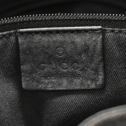 Gucci Monogram Denim GG Shoulder Bag Black 6 of 12