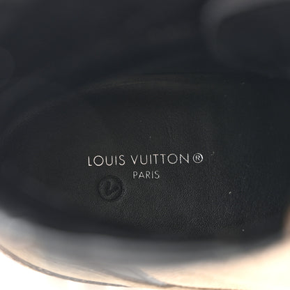 Louis Vuitton Suede Calfskin Monogram Laureate Platform Desert Boots 36 Taupe 7 of 10