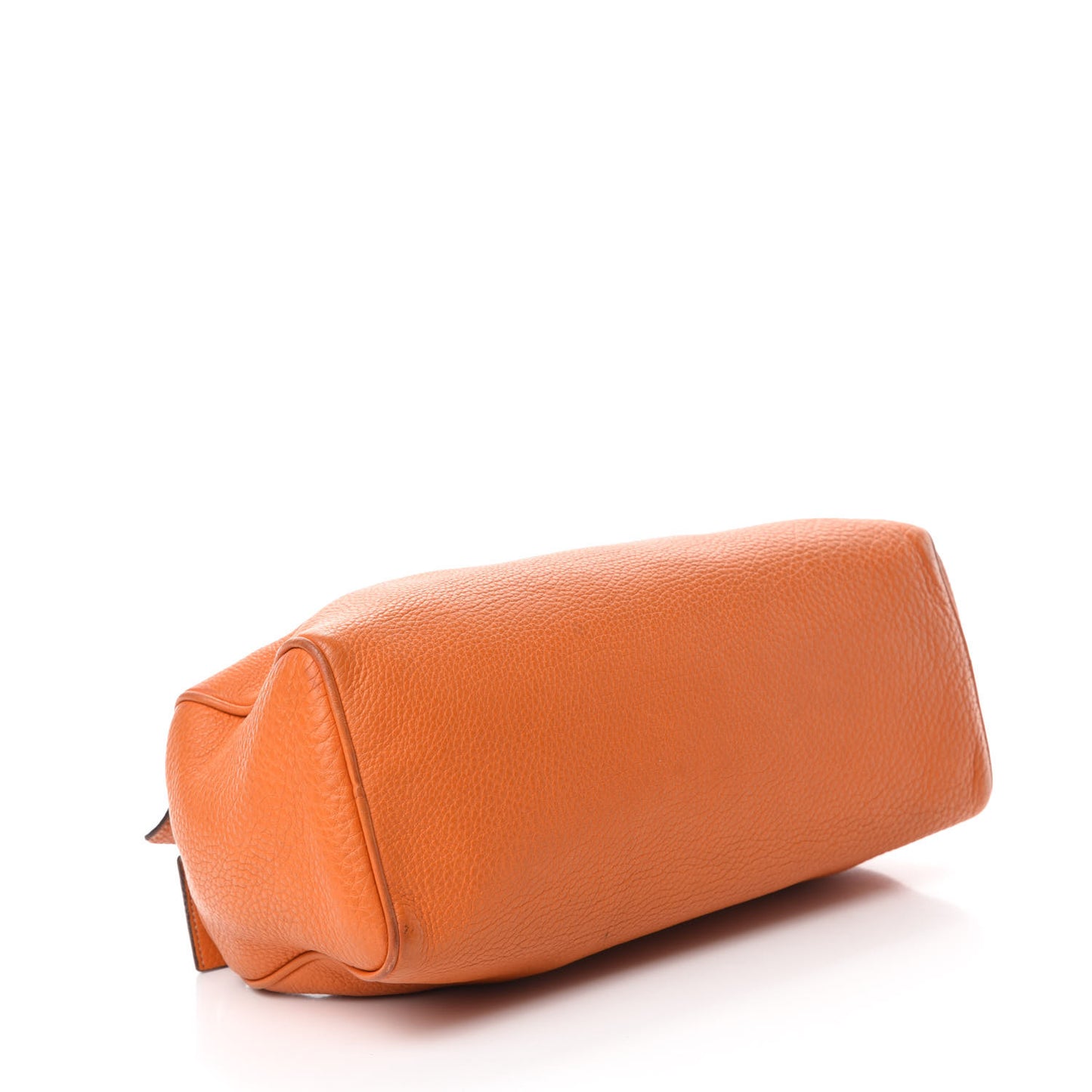 Vitello Daino Shoulder Bag Papaya