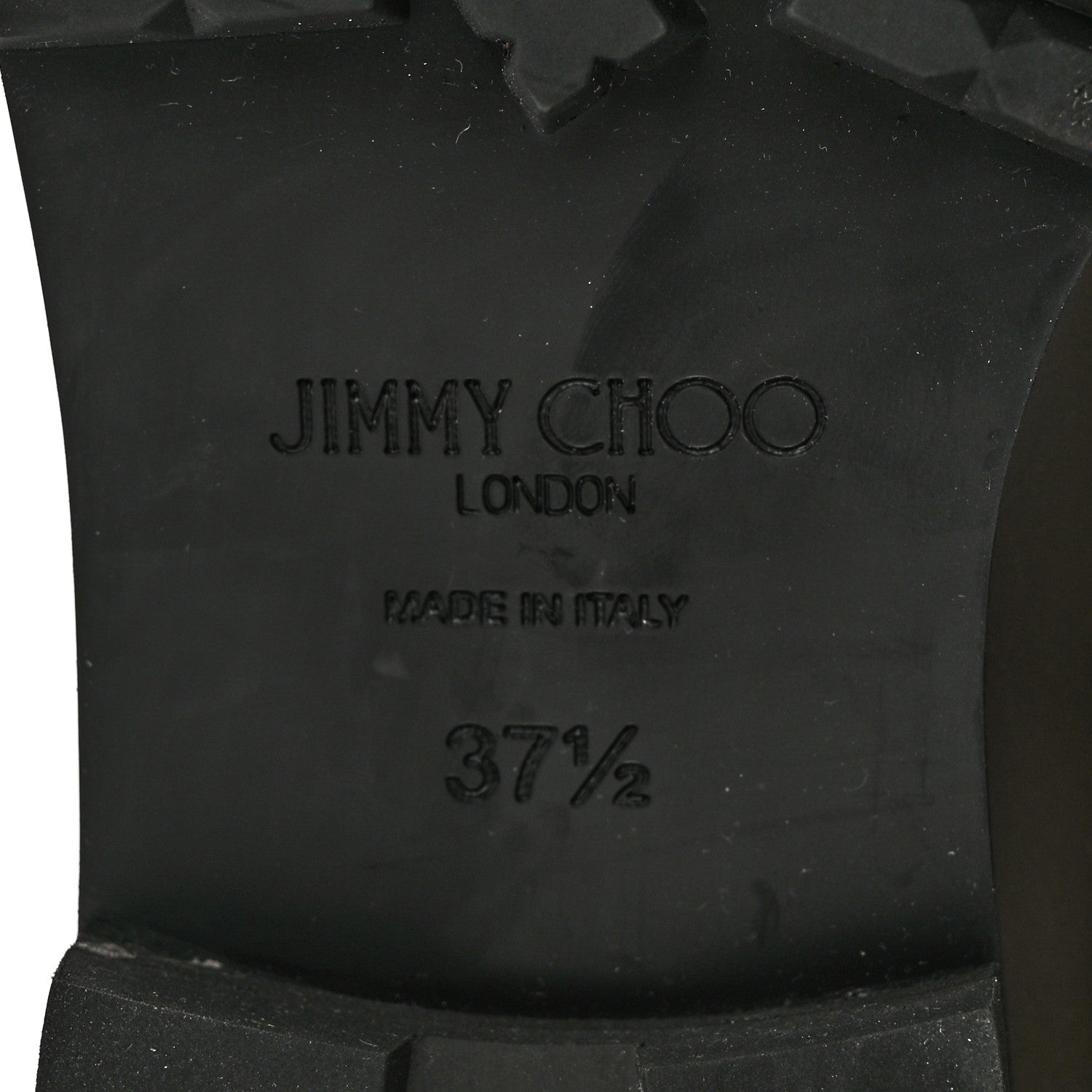 Jimmy Choo Smooth Calfskin Deryn Flat Boots 37.5 Taupe Grey 6 of 12
