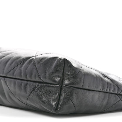 Chanel Shiny Calfskin Quilted Chanel 22 Black 11 of 12