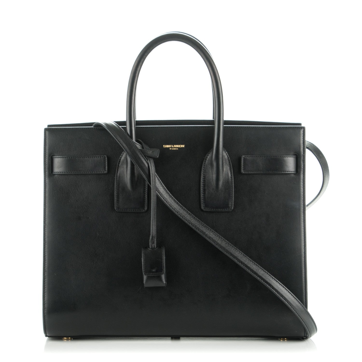 Saint Laurent Calfskin Small Sac De Jour Black 1 of 7