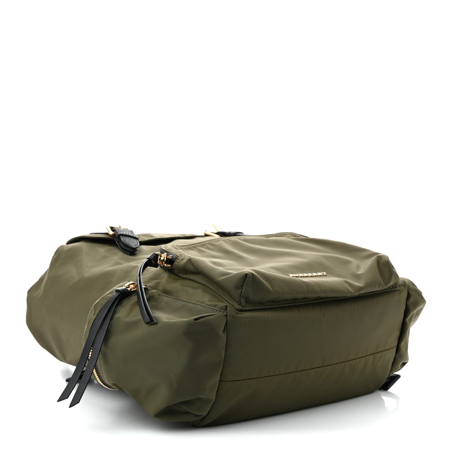 Nylon Large Rucksack Backpack  Canvas Green