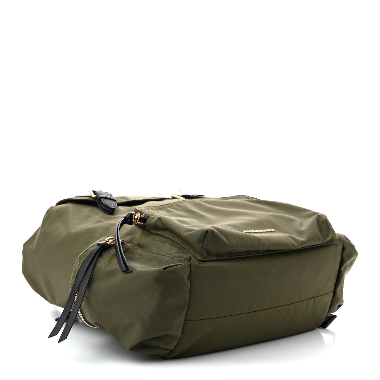 Burberry Nylon Large Rucksack Backpack  Canvas Green 4 of 10