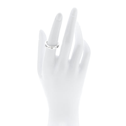 Gucci Sterling Silver Narrow GucciGhost Ring 54 6.75 2 of 5
