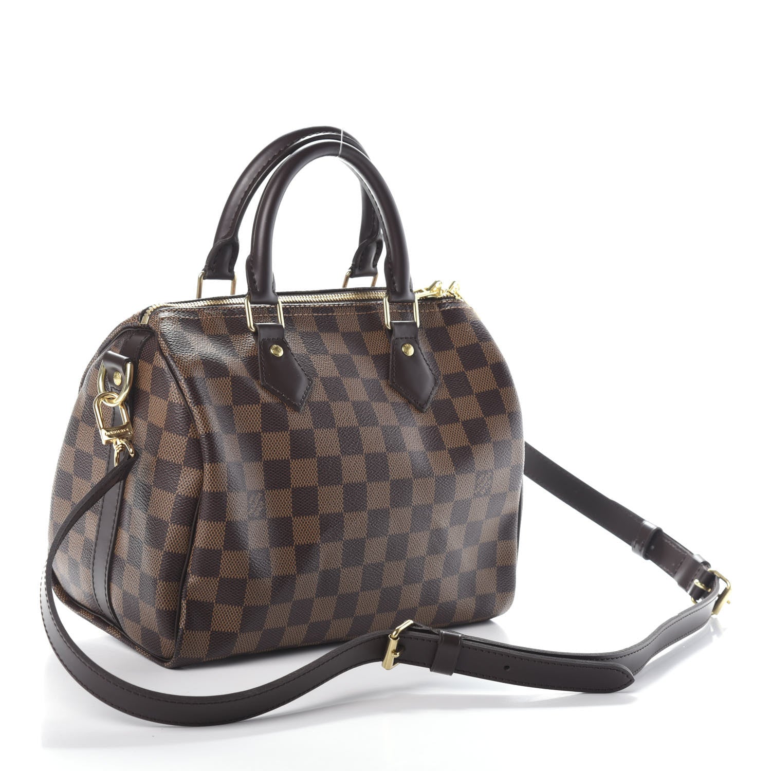 Louis Vuitton Damier Ebene Speedy Bandouliere 25 4 of 9