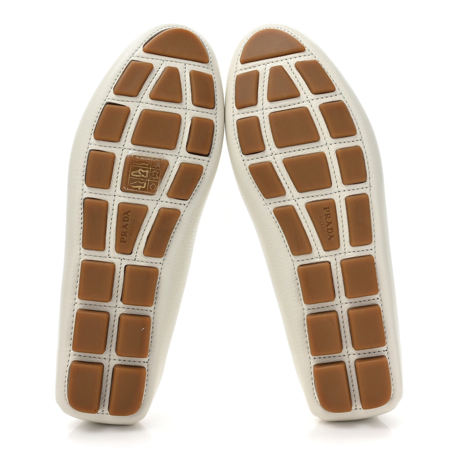 Calfskin Bow Driving Loafer 36 White