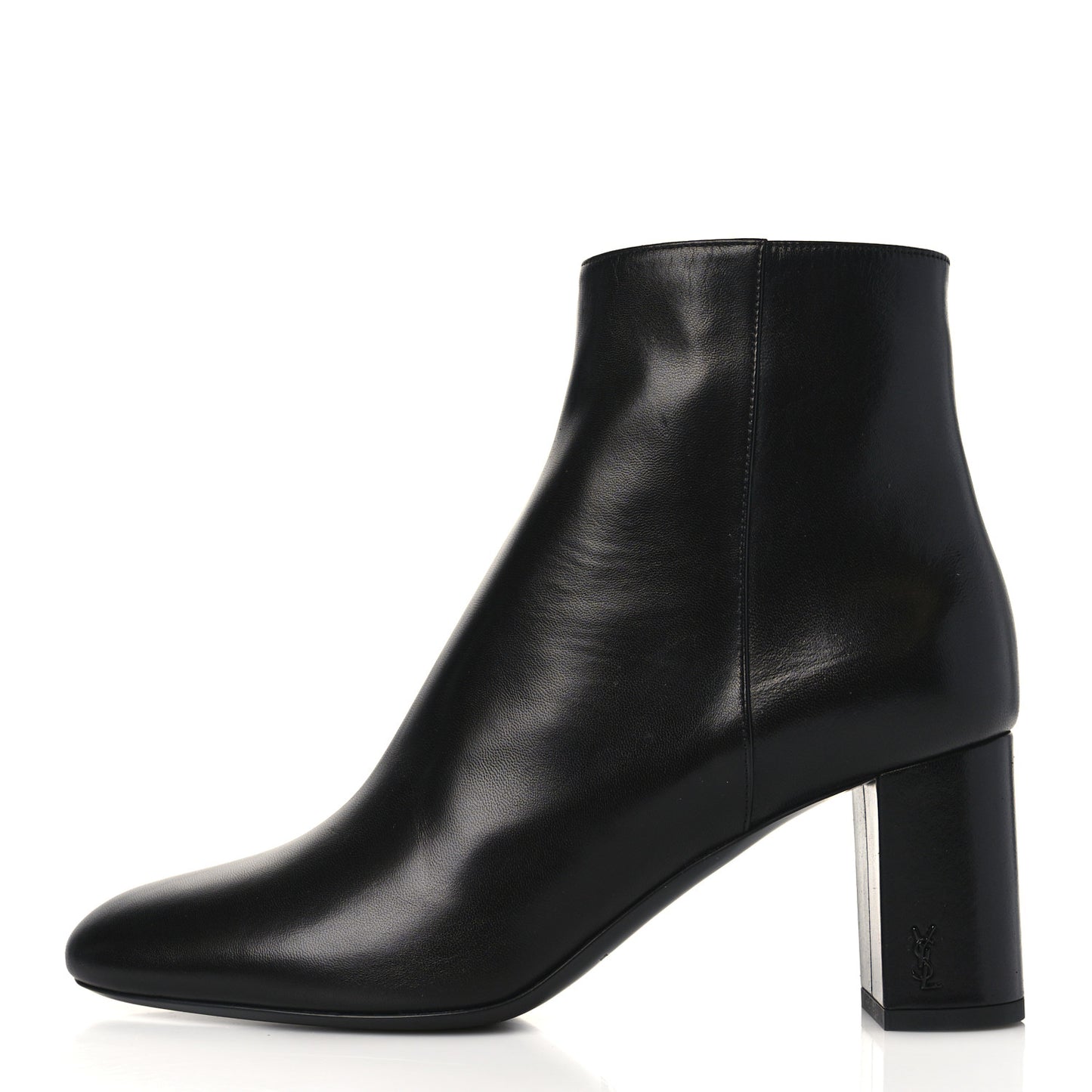 Nappa Vendome Loulou Ankle Zip Boots 39.5 Black