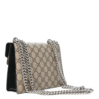 Gucci GG Supreme Monogram Mini Dionysus Shoulder Bag Black 3 of 10