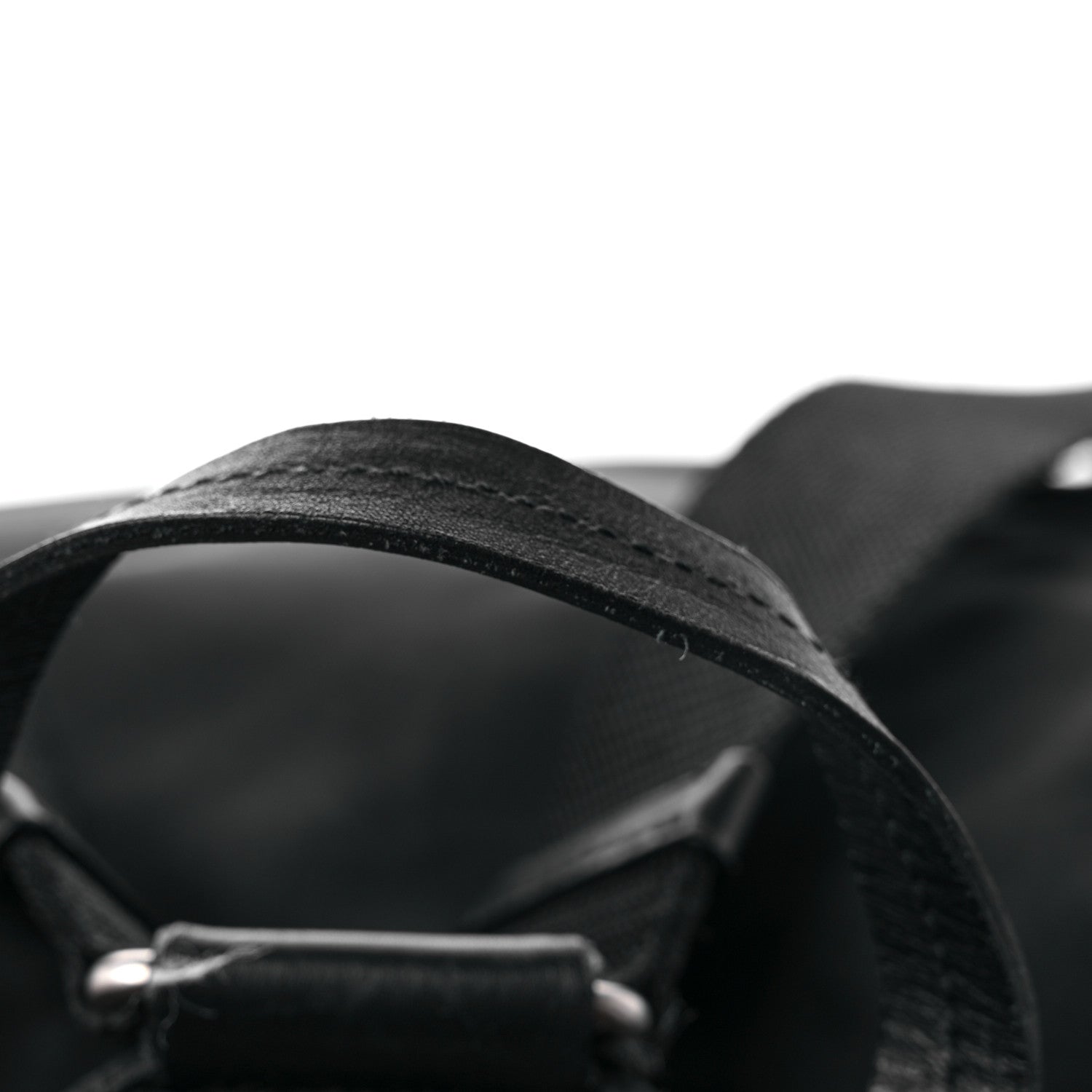 Prada Tessuto Nylon Calfskin Medium Backpack Black 13 of 13