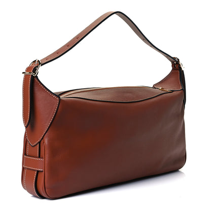 Celine Supple Calfskin Medium Romy Shoulder Bag Tan 2 of 13