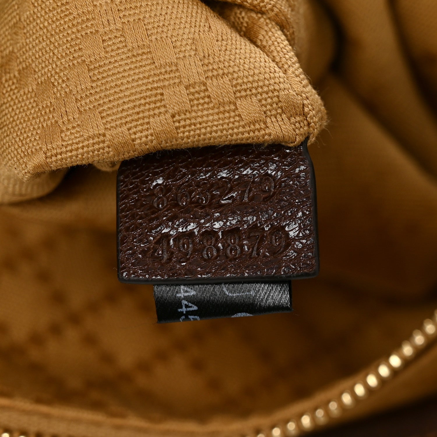 Gucci Calfskin Large Jackie 1961 Shoulder Bag Sand And Brown 7 of 10
