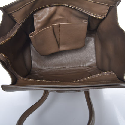 Celine Smooth Calfskin Micro Luggage Camel 5 of 13