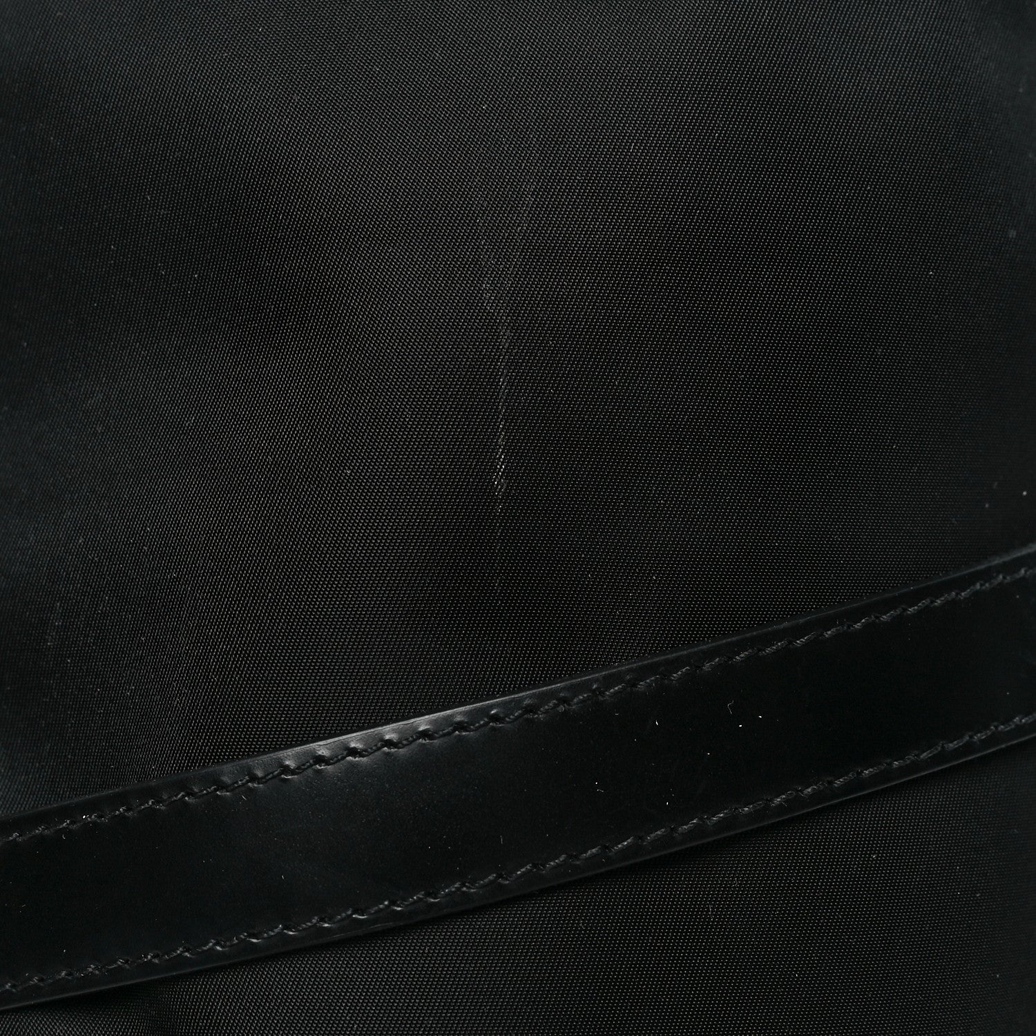 Prada Spazzolato Rois Re-Nylon Metal Triangle Logo Monolith Pouch Pocket 55mm Tall Boots 38 Black 10 of 10