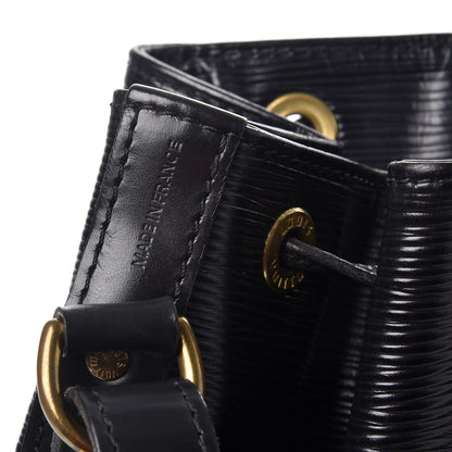 Louis Vuitton Epi Petit Noe Black 7 of 10