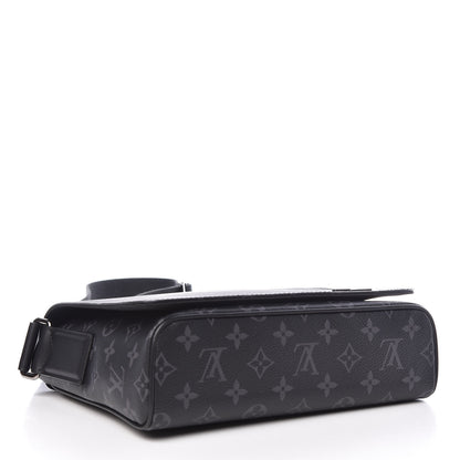Louis Vuitton Monogram Eclipse District PM Black 4 of 10