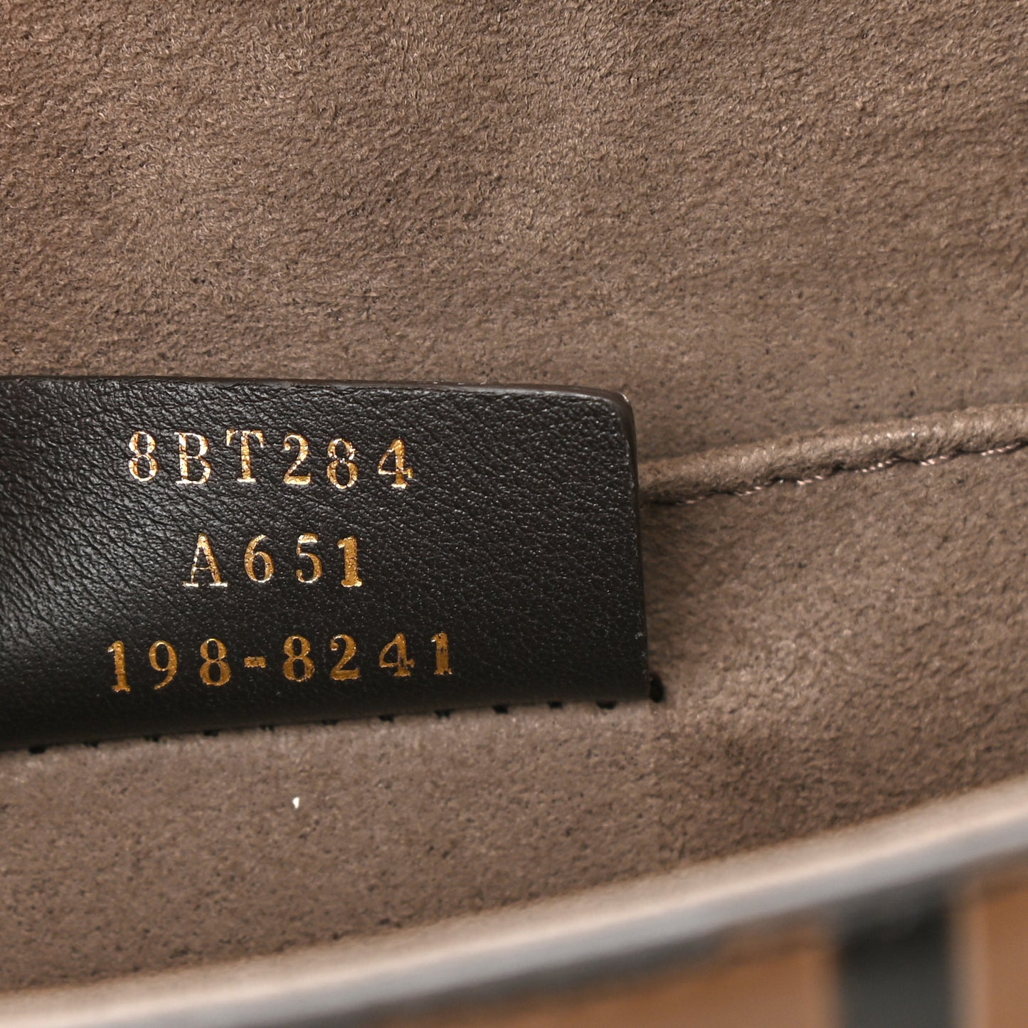 Vitello Century F is Fendi Bi-Color FF 1974 Embossed Kan I Shoulder Bag Fragola Maya Black