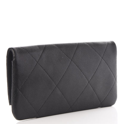 Chanel Grained Calfskin Small Chain Handle Clutch Black 2 of 9