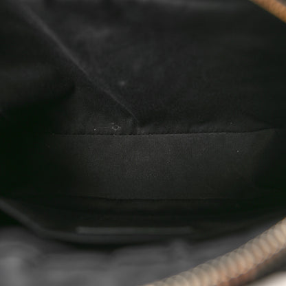 Saint Laurent Calfskin Matelasse Monogram Lou Camera Bag Black 5 of 13