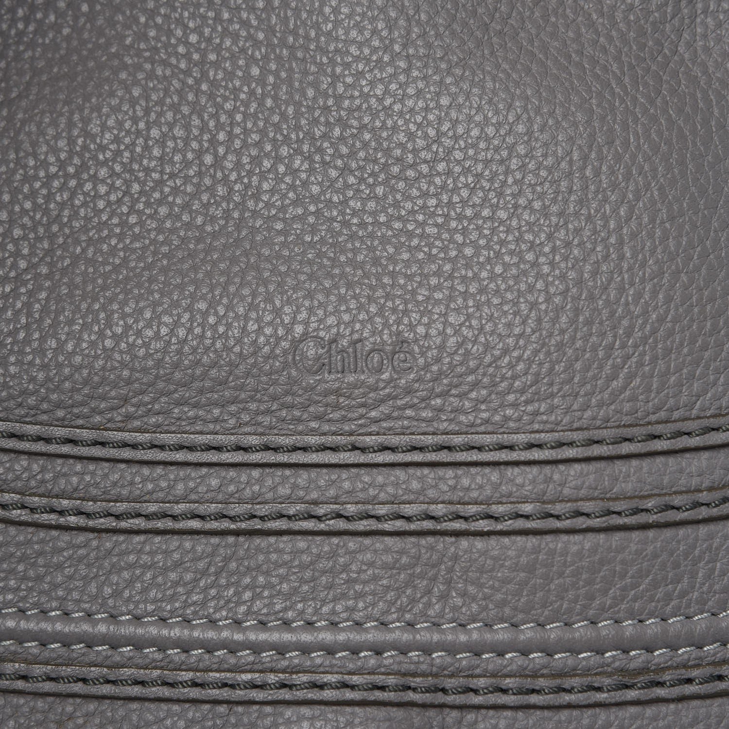 Chloe Calfskin Medium Marcie Satchel Cashmere Grey 9 of 13