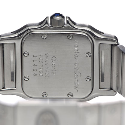 Cartier Stainless Steel 24mm Santos de Galbee Quartz Watch Cream 5 of 6