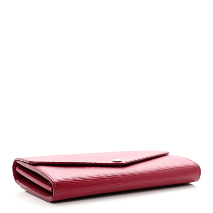 Louis Vuitton Epi Sarah Wallet NM Fuchsia 4 of 7