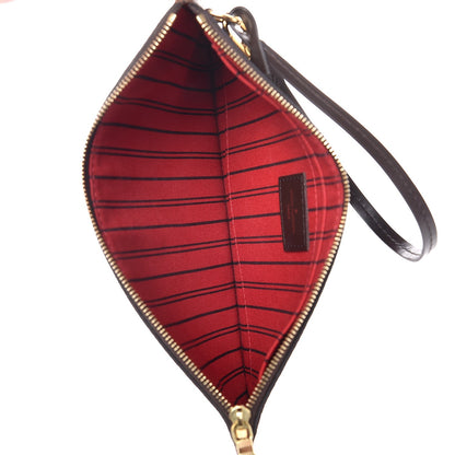 Louis Vuitton Damier Ebene Neverfull MM GM Pochette 5 of 8