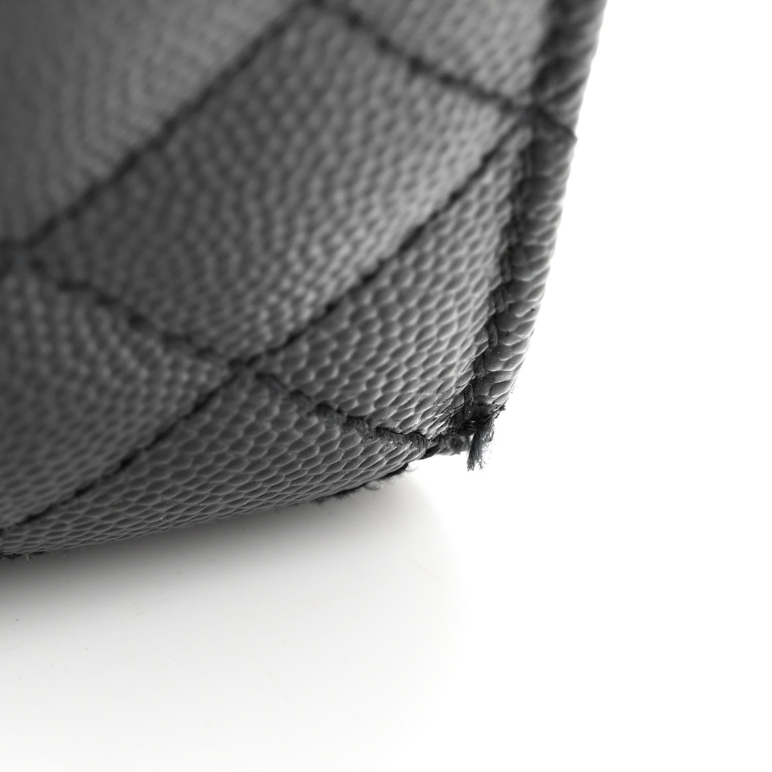 Saint Laurent Grain De Poudre Textured Mixed Matelasse Triquilt Medium Monogram Satchel Black 11 of 11