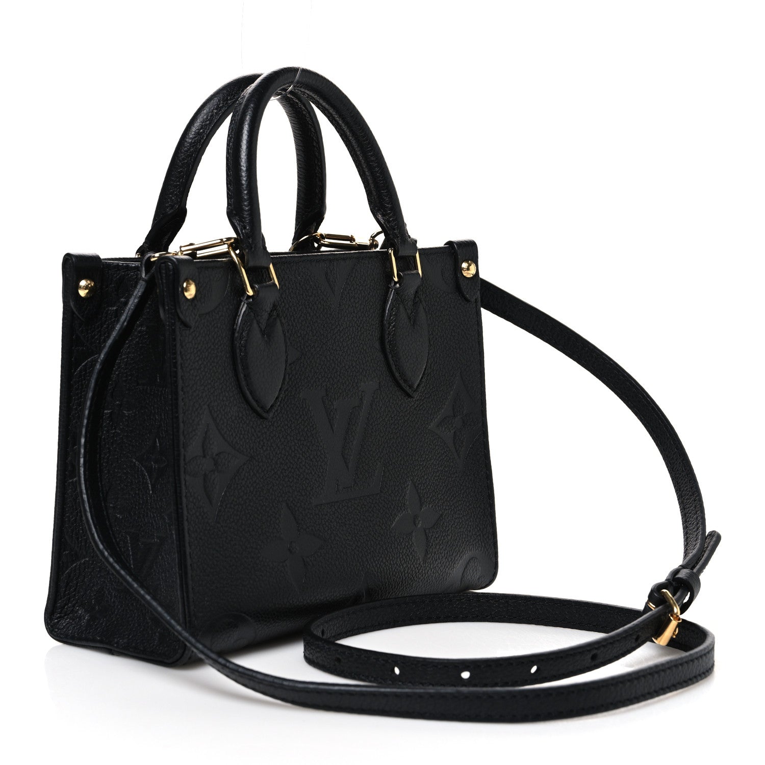 Louis Vuitton Empreinte Monogram Giant Onthego BB Black 3 of 9