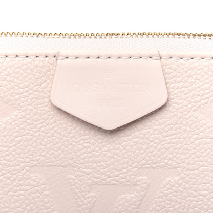 Louis Vuitton Empreinte Monogram Giant Multi Pochette Accessories Large Pochette Cream 9 of 9