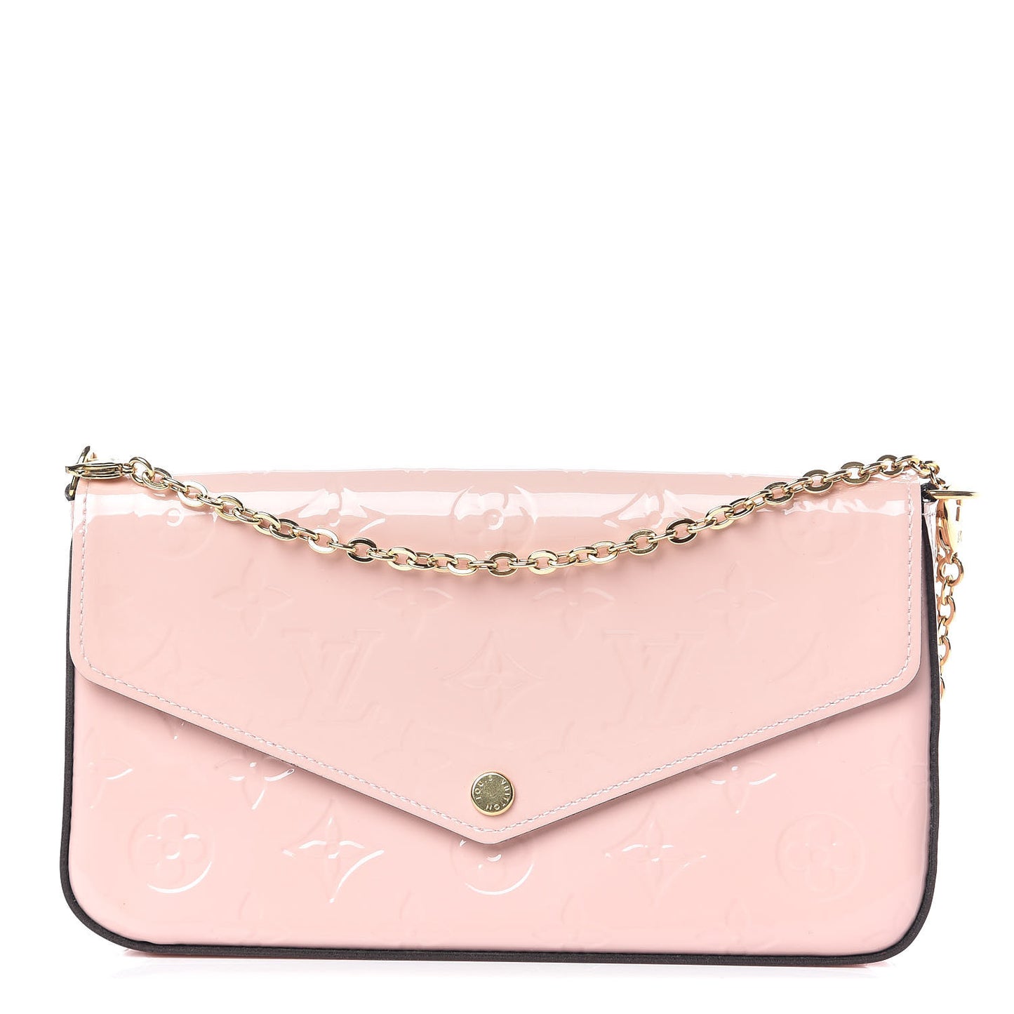 Vernis Felicie Chain Wallet Rose Ballerine