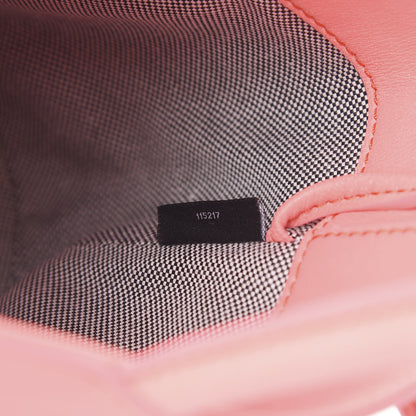 Alexander Wang Calfskin Roxy Mini Chain Bucket Neon Pink Silver Hardware 7 of 13