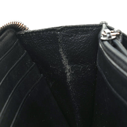 Saint Laurent Calfskin Classic Y Ligne Zip Around Wallet Black 9 of 9