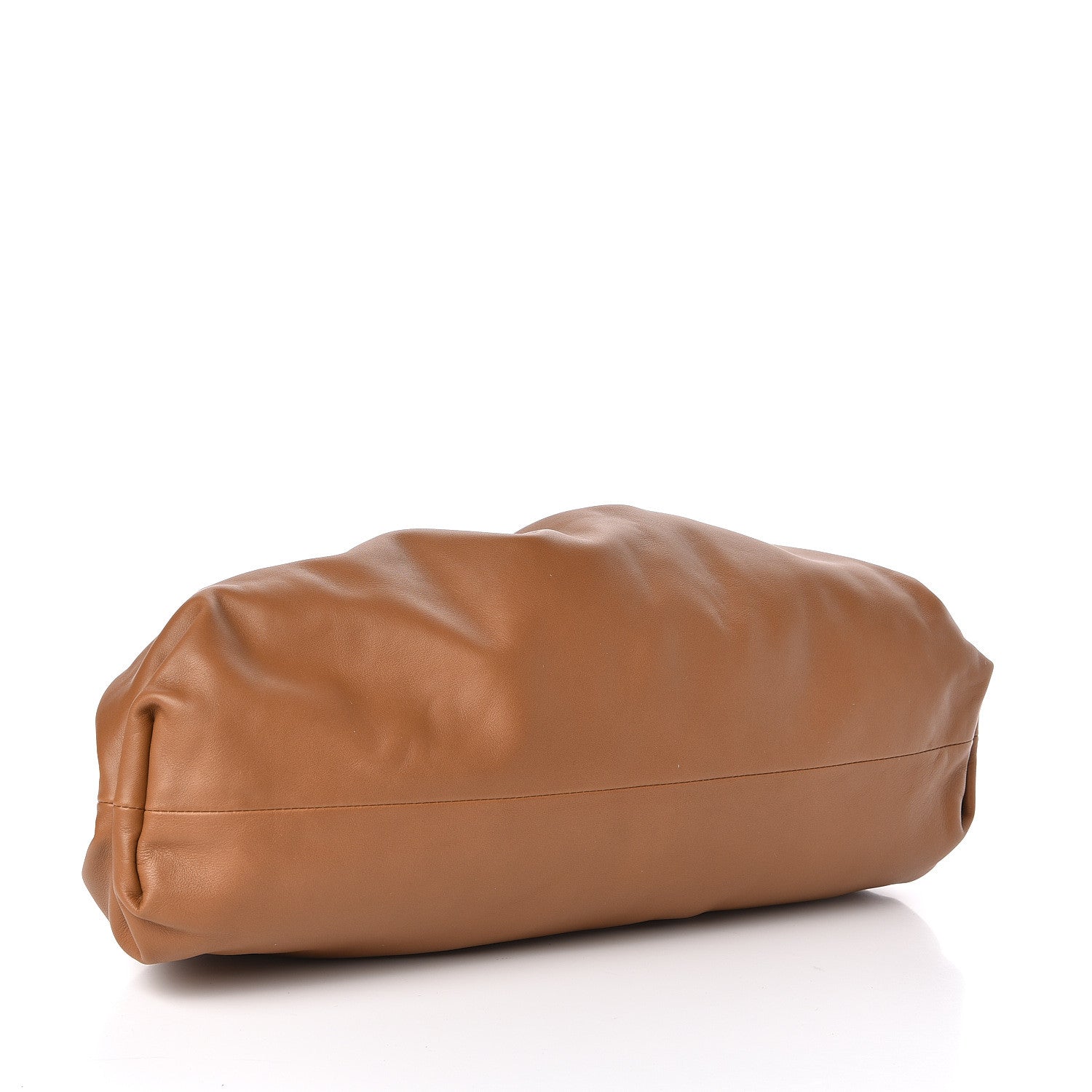 Bottega Veneta Smooth Butter Calf The Pouch Oversized Clutch Cammello 4 of 9