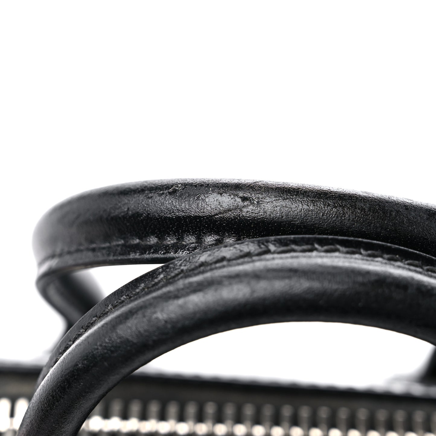 Shiny Lord Calfskin Mini Antigona Black