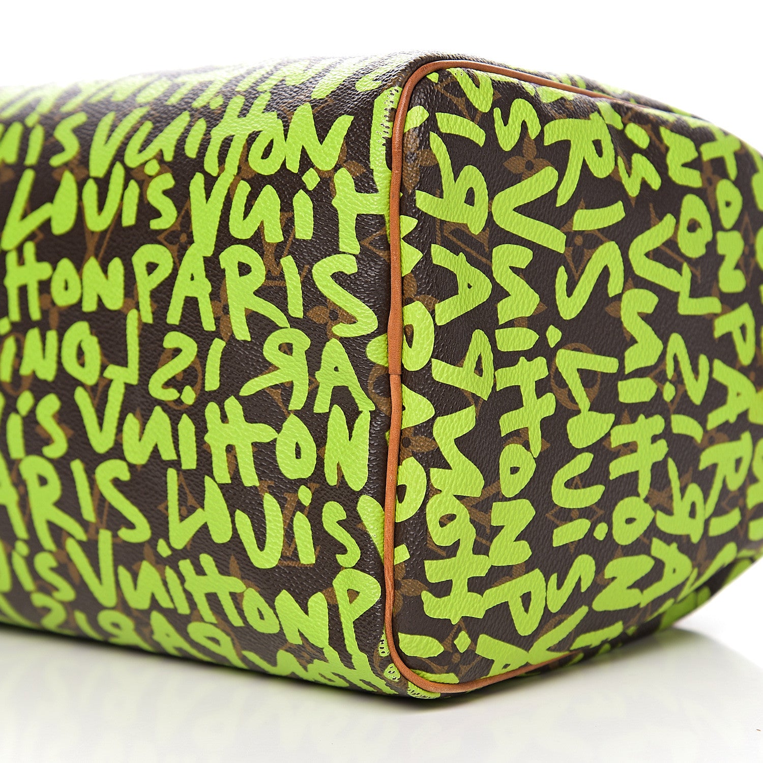 Louis Vuitton Monogram Graffiti Speedy 30 Green 10 of 11