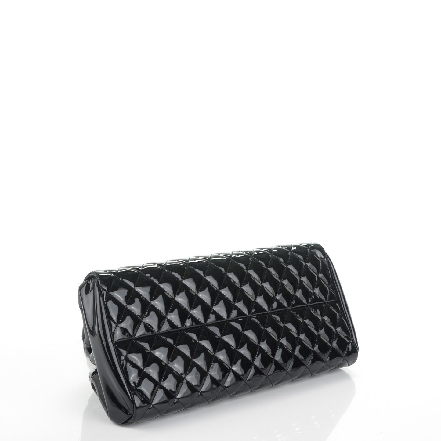 Patent Quilted Medium Just Mademoiselle Black