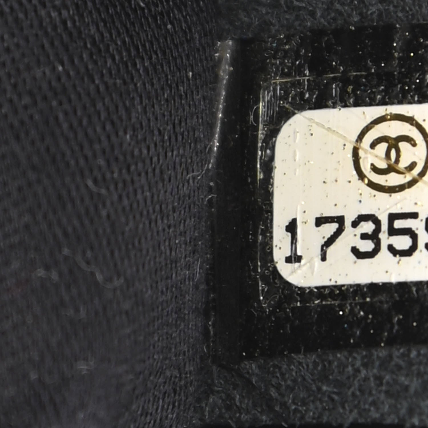 Chanel Crystal Tweed Quilted Medium Single Flap Black 7 of 11